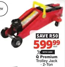 Checkers Q Premium Trolley Jack offer