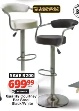 Checkers Quality Courtney Bar Stool offer