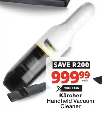 Checkers Kärcher Handheld Vacuum Cleaner offer