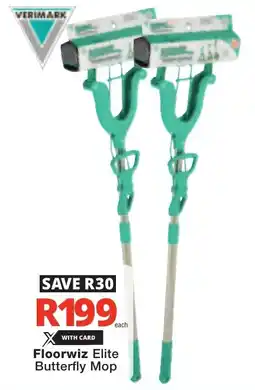 Checkers Floorwiz Elite Butterfly Mop offer