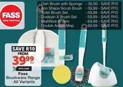 Checkers Fass Brushware Range offer