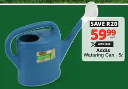 Checkers Addis Watering Can offer