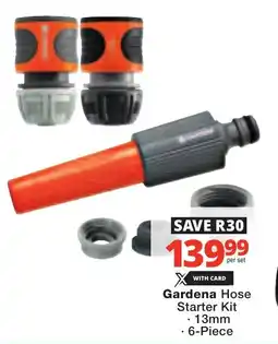 Checkers Gardena Hose Starter Kit offer