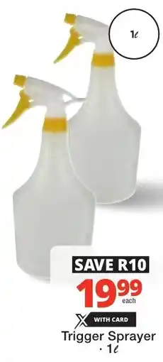 Checkers Trigger Sprayer offer
