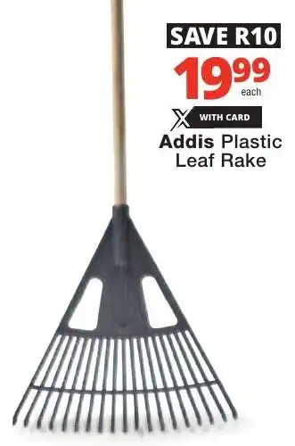 Checkers Addis Plastic Leaf Rake offer