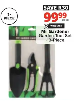 Checkers Mr Gardener Garden Tool Set offer