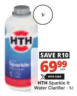 Checkers HTH Sparkle It Water Clarifier offer