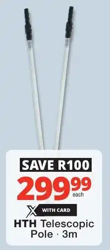 Checkers HTH Telescopic Pole offer