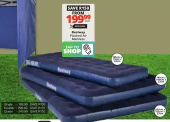 Checkers Bestway Flocked Air Mattress offer