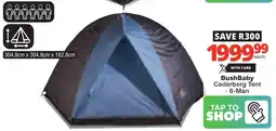 Checkers BushBaby Cederberg Tent offer