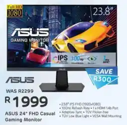 Computer Mania ASUS 24" FHD Casual Gaming Monitor offer
