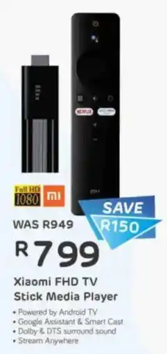 Computer Mania Xiaomi FHD TV Stick Media Player offer