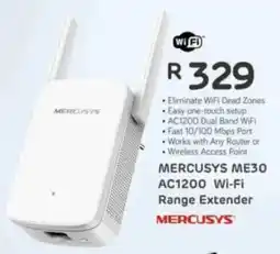Computer Mania MERCUSYS ME30 AC1200 Wi-Fi Range Extender offer