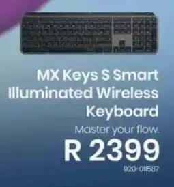 Computer Mania Logitech MX Keys S Smart Illuminated Wireless Keyboard offer