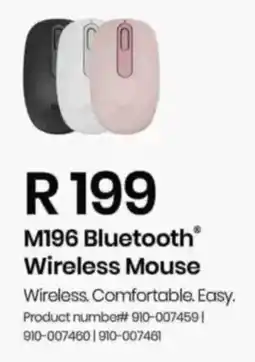 Computer Mania Logitech M196 Bluetooth Wireless Mouse offer