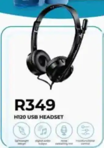 Computer Mania Rapoo H120 USB HEADSET offer