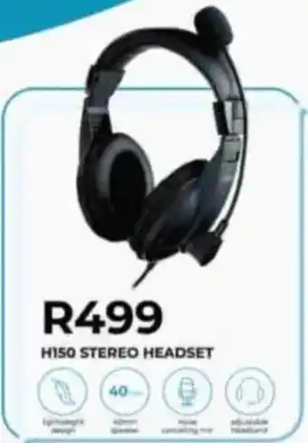 Computer Mania Rapoo H150 stereo headset offer