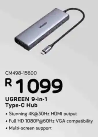 Computer Mania UGREEN 9-in-1 Type-C Hub offer