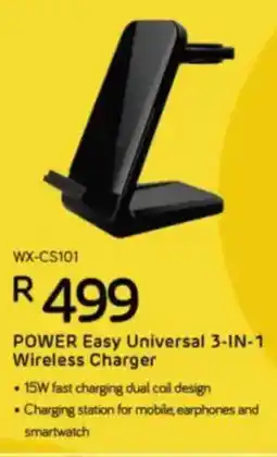 Computer Mania Winx Power Easy Universal 3-in-1 Wireless Charger offer