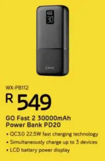 Computer Mania Winx Go Fast 2 30000mAh Power Bank PD20 offer