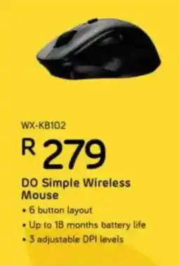 Computer Mania Winx DO Simple Wireless Mouse offer