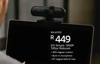 Computer Mania Winx DO Simple 1080P 30fps Webcam offer