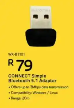 Computer Mania Winx Connect Simple Bluetooth 5.1 Adapter offer