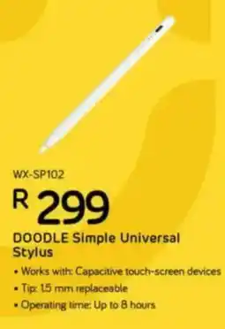 Computer Mania Winx Doodle Simple Universal Stylus offer