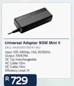 Computer Mania Huntkey Universal Adapter 90W Mini II offer