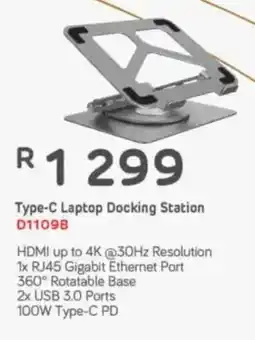 Computer Mania UNITEK Type-C Laptop Docking Station offer