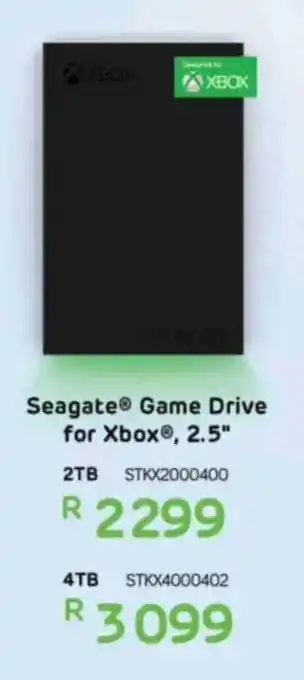 Computer Mania Seagate 2.5" Game Drive for Xbox offer