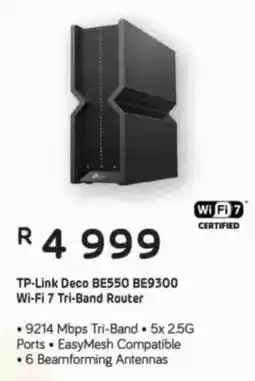 Computer Mania TP-Link Deco BE550 BE9300 Wi-Fi 7 Tri-Band Router offer