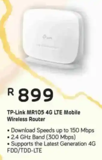 Computer Mania TP-Link MR105 4G LTE Mobile Wireless Router offer