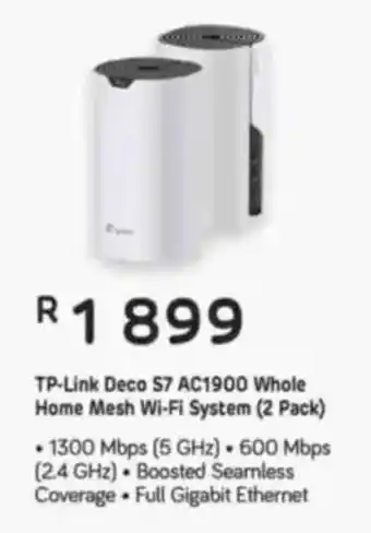Computer Mania TP-Link Deco S7 AC1900 Whole Home Mesh Wi-Fi System offer