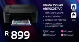 Computer Mania Canon PIXMA TS3640 offer