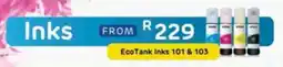 Computer Mania EPSON EcoTank Inks 101 & 103 offer