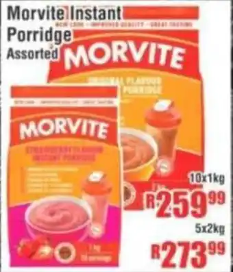 Devland Cash And Carry Morvite Instant Porridge Assorted offer