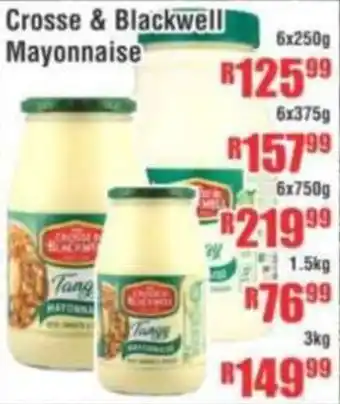 Devland Cash And Carry Crosse & Blackwell Mayonnaise offer