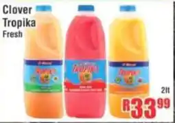 Devland Cash And Carry Clover Tropika Fresh offer