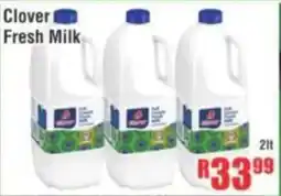 Devland Cash And Carry Clover Fresh Milk offer