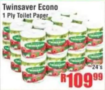 Devland Cash And Carry Twinsaver Econo 1 Ply Toilet Paper offer