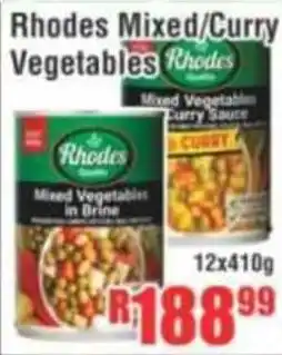 Devland Cash And Carry Rhodes Mixed/ Curry Vegetables offer