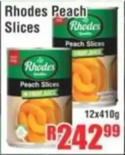 Devland Cash And Carry Rhodes Peach Slices offer