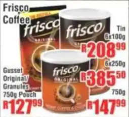 Devland Cash And Carry Frisco Coffee Gusset Original/ Granules Pouch offer
