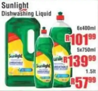 Devland Cash And Carry Sunlight Dishwashing Liquid offer