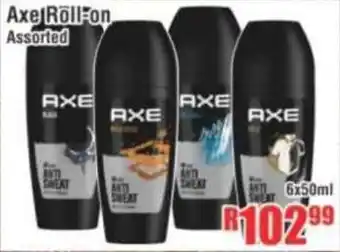 Devland Cash And Carry Axe Roll-on Assorted offer