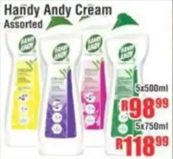 Devland Cash And Carry Handy Andy Cream Assorted offer