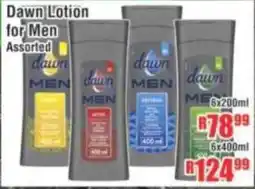 Devland Cash And Carry Dawn Lotion for Men Assorted offer