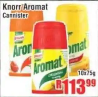 Devland Cash And Carry Knorr Aromat Cannister offer