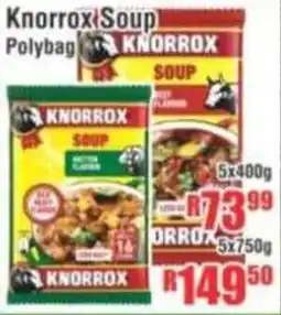 Devland Cash And Carry Knorrox Soup Polybag offer